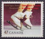 Canada 2001 Y&T 1853 oblitéré - Championnats du Monde de patinage artistique 