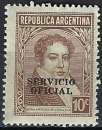 Argentine - 1938-54 - Y & T n° 342 Timbres de service - MH