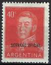 Argentine - 1955 - Y & T n° 378 Timbres de service - MH