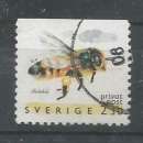 miniature Suède 1990 - YT n° 1593 - Abeille - ouvrière en vol avec pollen