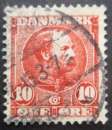DANEMARK N°54 Christian IX oblitéré 