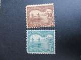 Nouvelle Caledonie y & t taxe 17 & 18 * 1906