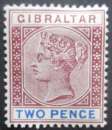 miniature GIBRALTAR N°33 neuf * cote 20€