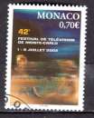 MONACO 2002  FESTIVAL DE LA TELEVISION A %ONTE-CARLO  OBLITERE