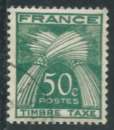 France - Taxe - Y&T 0080 (o) - Type gerbe -