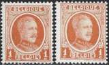 Belgique - 1921 - Y&T 190-190b ** - MNH 