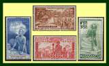 Madagascar N° PA 41 à 44 complet * MH Enfance 1942