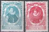 miniature Belgique 1942 Michel 609 - 610 Neuf ** Cote (2008) 15.50 € Princes Européens