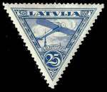 Lettonie - 1931-32 - Y & T n° 9A Poste aérienne - MNH (gomme craquelée et altérée)