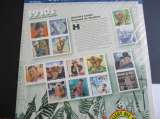 miniature Etats- Unis  feuillet 15 timbres  ** 1998