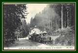 miniature CPA 88 Arrêt du SAUT DES CUVES Tramway de la Schlucht (non écrite TB) 