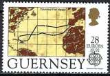 miniature Guernesey - 1992 - Y & T n° 562 - Europa - MNH