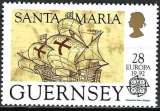 miniature Guernesey - 1992 - Y & T n° 563 - Europa - MNH