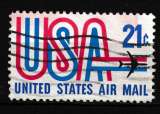 miniature USA 1968-1971 YT Poste aérienne 72 Obl
