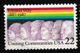 miniature USA 1987 YT 1707 N* Centenaire vote pour l'Union