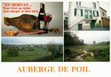 miniature N°465 Z -cpsm auberge de Poil -en Morvan-