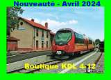 RU 2153 - Autorail AMP 807/808 en gare - ENTREVAUX - Alpes de Haute-Provence - CP