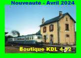 RU 2160 - Autorail X 2883 en gare - CRESSAT - Creuse -  SNCF