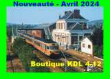 RU 2163 - Turbotrain RTG en gare de BEAUMONT-LE-ROGER - Eure -  SNCF