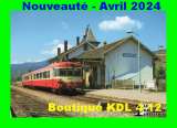 RU 2181 - Autorail Caravelle X 4422 en gare - TURCKHEIM - Haut-Rhin - SNCF