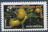 FRANCE 2012 : yt 696 Oblitéré/Used #  Fruits -Pommes Reinette grise