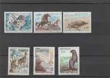 miniature Monaco - 1970 - N°809 au N°814 MNH ** - Protection des animaux 