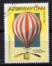 miniature AZERBAIDJAN 1995 LES MONTGOLFIERES  OBLITERE