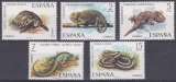 miniature Espagne 1974 1847-51 ** Reptiles Tortue