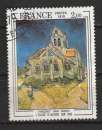 miniature France 1979 YT 2054 Van Gogh : L'église d' Auvers