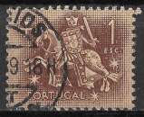 miniature PORTUGAL 1953 - YT779 - Sceau du roi Denis - oblitéré