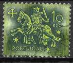 miniature PORTUGAL 1953 - YT786 - Sceau du roi Denis - oblitéré