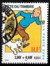 miniature France 2000 - Y&T 3304 Oblitéré - Tintin et Milou