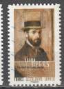 miniature France 2016  adhésif  portrait par Degas  oblitéré