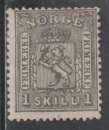 NORVEGE 1867  Y&T N° 11