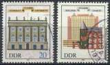 miniature ALLEMAGNE RDA 1985 OBLITERE N° 2603 2604