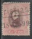 NORVEGE 1878  Y&T N° 34
