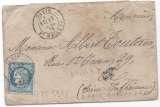 LT5942 n°60/Enveloppe, Oblitéré cachet à date de PARIS 