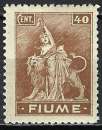 Italie - Fiume - 1919 - Y & T n° 40 - MH