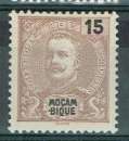 miniature PORTUGAL MOZAMBIQUE 1898/1901 - YT 58 MH DENT. 11 3/4.