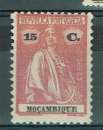 miniature PORTUGAL MOZAMBIQUE 1914 - YT 165A MH DENT. 12X11 1/2.