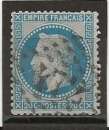 miniature FRANCE      ANNEE 1868 YT N°29B OBLI 