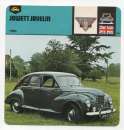 miniature FICHE AUTOMOBILE - JOWETT JAVELIN