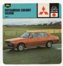 miniature FICHE AUTOMOBILE - MITSUBISHI GALANT SIGMA