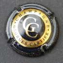 miniature Capsule de champagne Georges Cartier lettres 