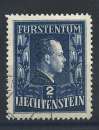 miniature Liechtenstein N°266 obl (FU) 1951 - Prince François-Joseph II