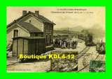 miniature VFV 40 - Train en gare - LE CHAMBON DE TENCE devenu en 1923 LE CHAMBON SUR LIGNON - CFD