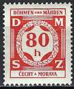 Bohême et Moravie - 1940 - Y & T n° 5 Timbres de service - MH