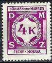 Bohême et Moravie - 1940 - Y & T n° 11 Timbres de service - MH
