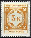 Bohême et Moravie - 1940 - Y & T n° 12 Timbres de service - MH