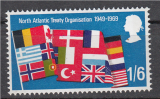 miniature Grande-Bretagne - 1969 - 20e anniversaire de l'OTAN ** MNH